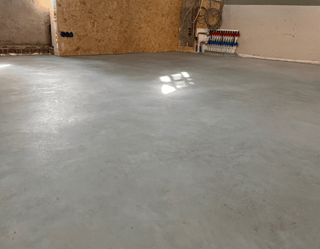 Betonnen vloer polijsten en afwerken