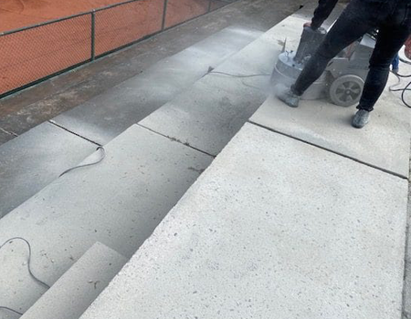 Projecten betonschuren.nl - Schuren staantribunes