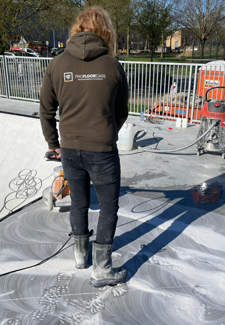 Werkwijze betonschuren.nl